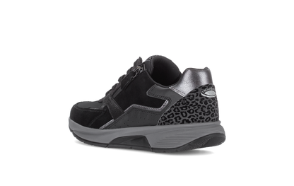 Gabor 0106.01.001 Black, Anthracite Grey & Leopard Mix Sneakers