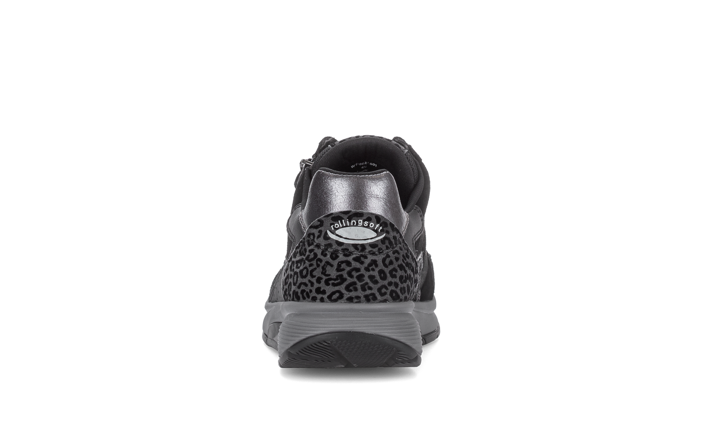 Gabor 0106.01.001 Black, Anthracite Grey & Leopard Mix Sneakers