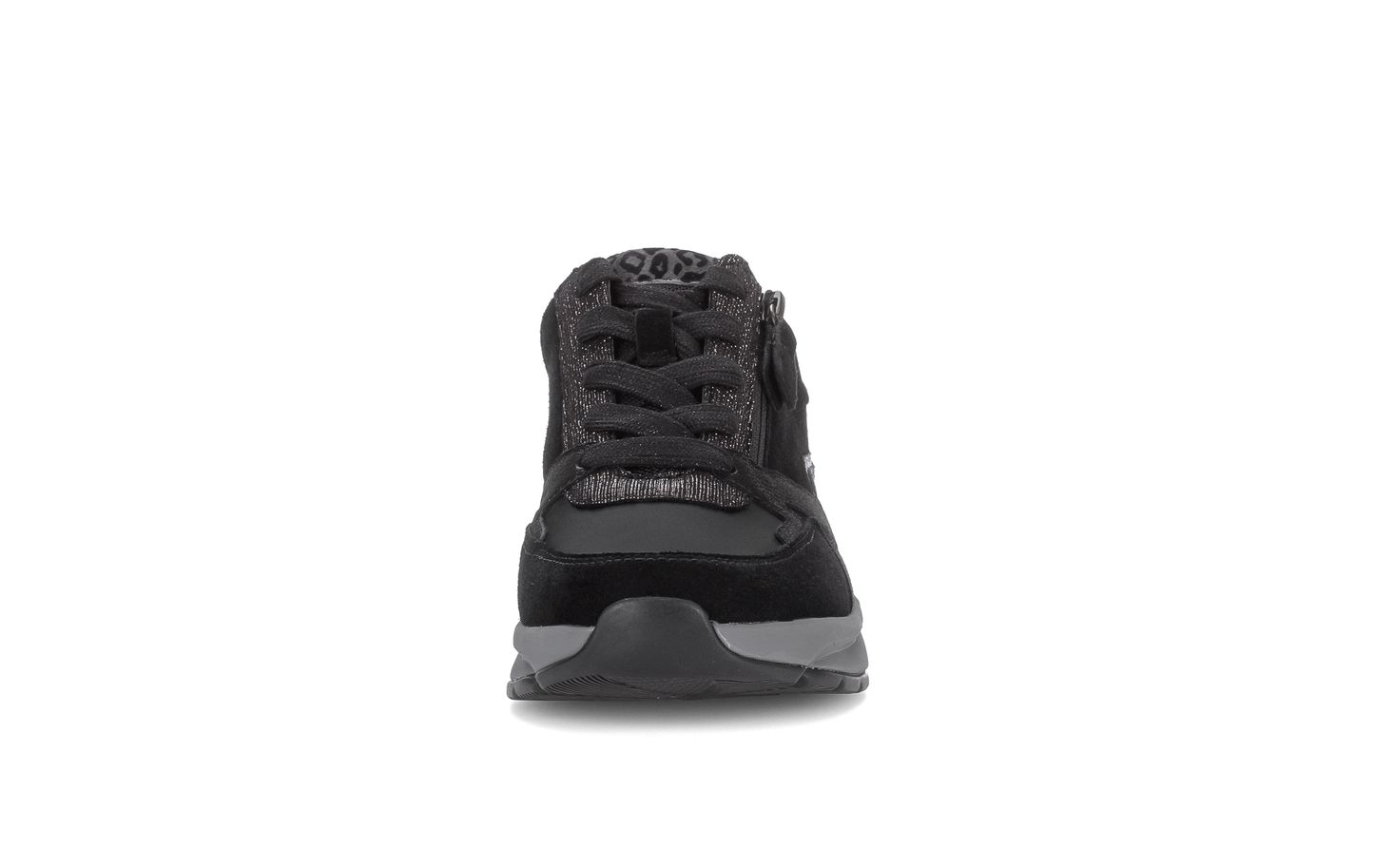 Gabor 0106.01.001 Black, Anthracite Grey & Leopard Mix Sneakers