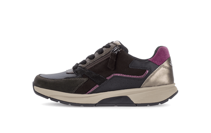 Gabor 0106.01.005 Black & Chocolate Brown Mix Sneakers