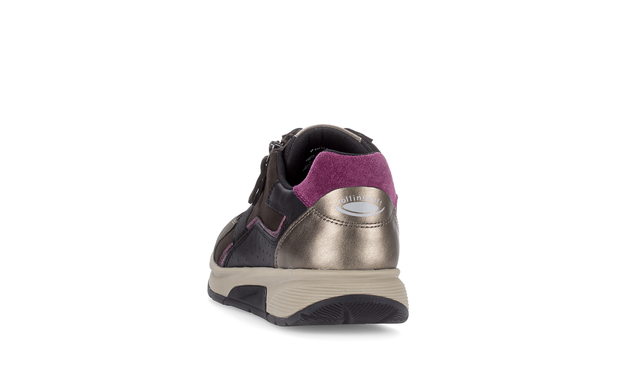 Gabor 0106.01.005 Black & Chocolate Brown Mix Sneakers