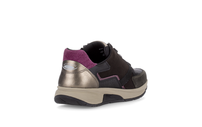 Gabor 0106.01.005 Black & Chocolate Brown Mix Sneakers