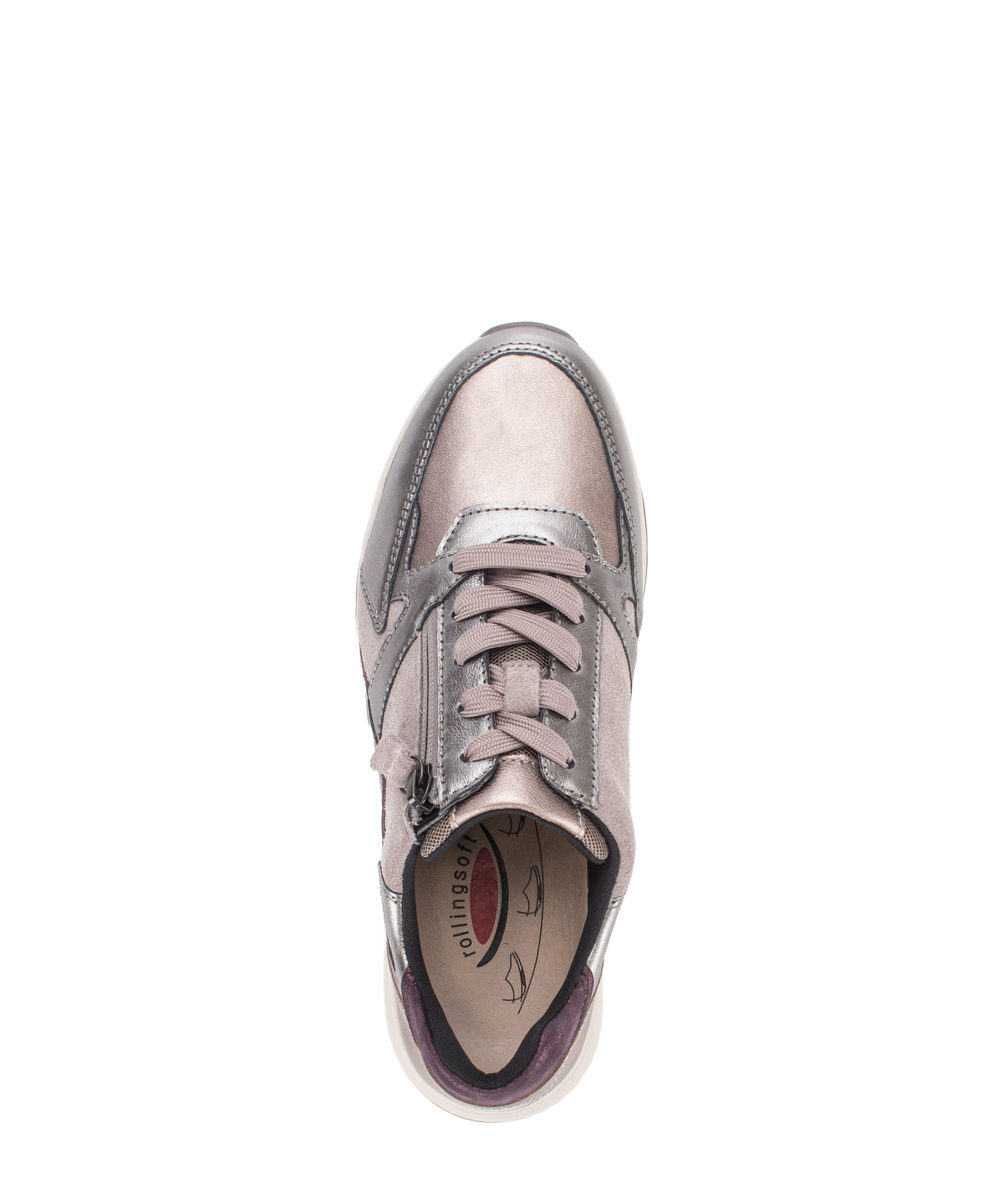 Gabor 0106.01.006 Dark Rose & Silver Mix Sneakers