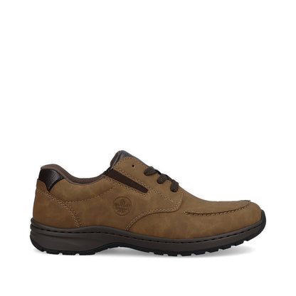 Rieker 03303-24 Brown Lace H Fit Wide Shoes
