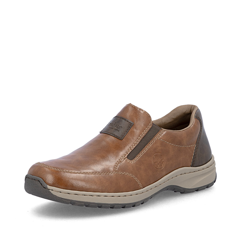 Rieker 03354-23 Peanut Brown H Fit Slip On Shoes