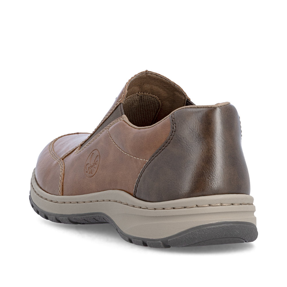 Rieker 03354-23 Peanut Brown H Fit Slip On Shoes
