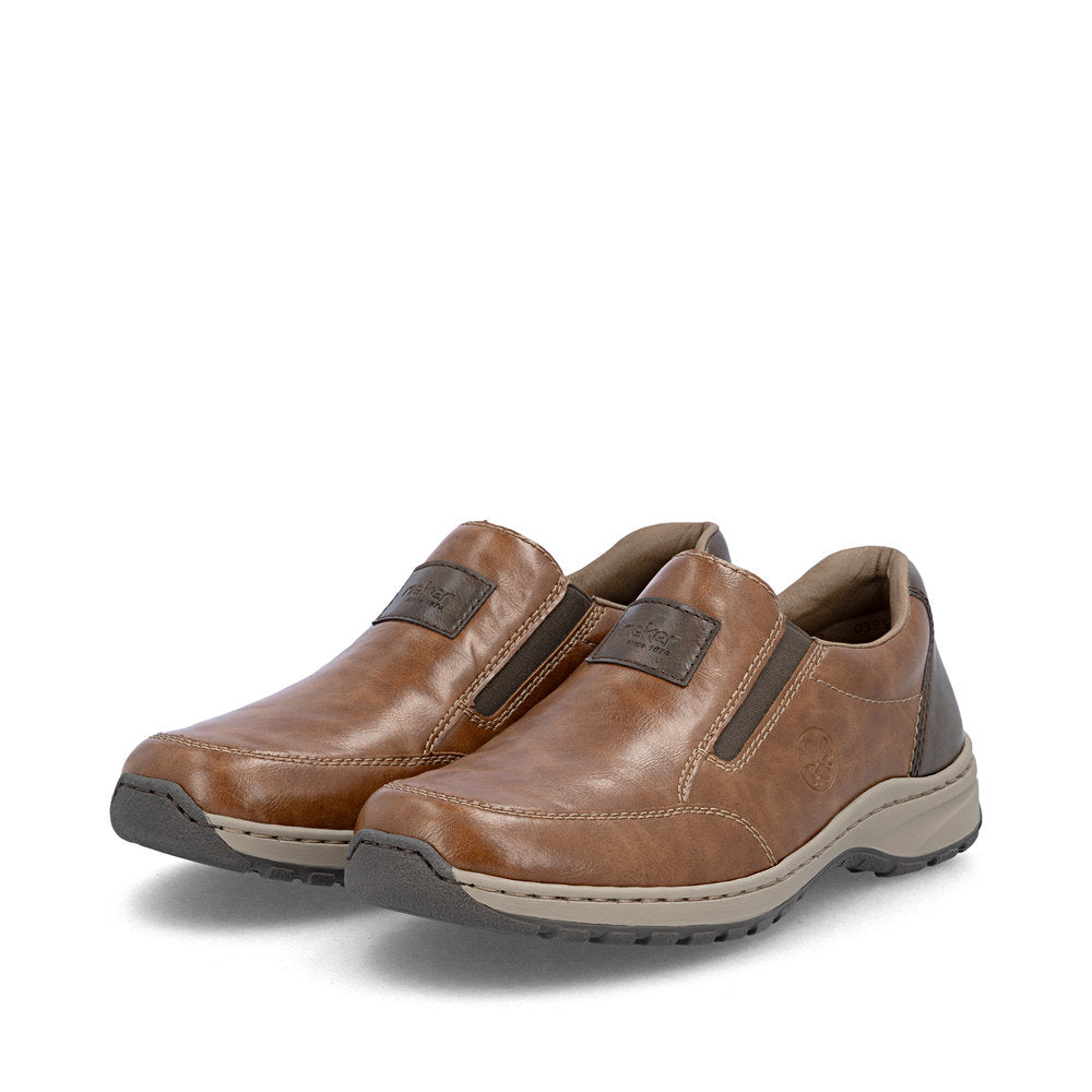 Rieker 03354-23 Peanut Brown H Fit Slip On Shoes
