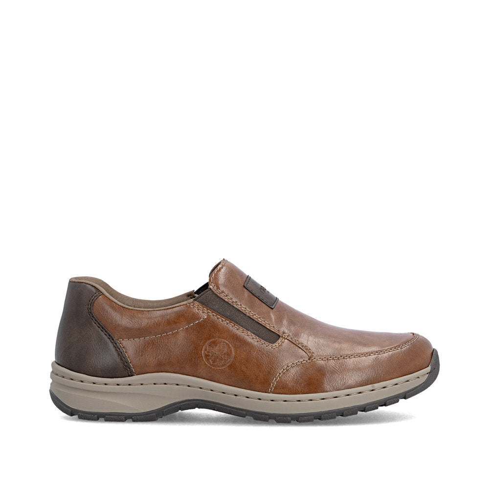 Rieker 03354-23 Peanut Brown H Fit Slip On Shoes