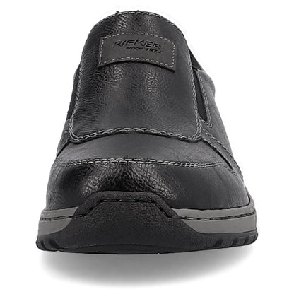Rieker 03355-00 Black H Fit Slip On Shoes