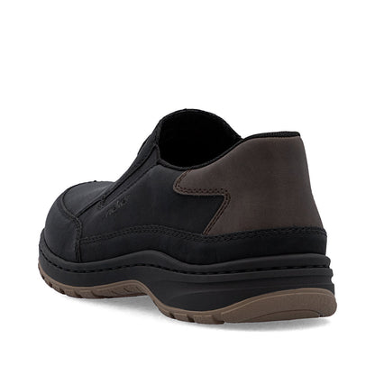 Rieker 03365-00 Black H Fit Slip On Shoes