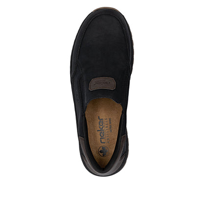 Rieker 03365-00 Black H Fit Slip On Shoes