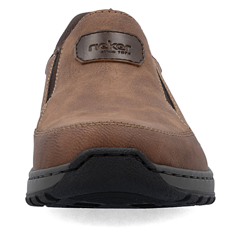 Rieker 03365-24 Brown H Fit Slip On Shoes
