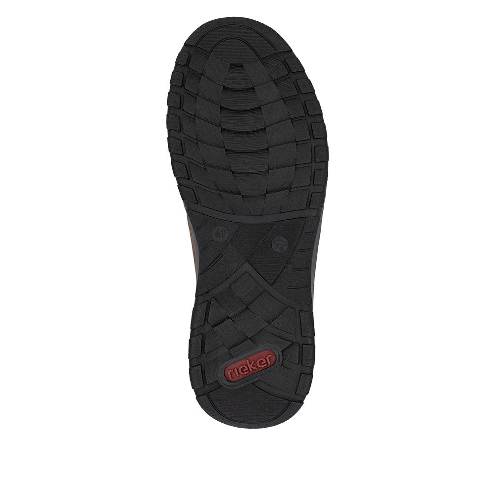 Rieker 03365-24 Brown H Fit Slip On Shoes