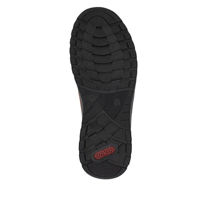 Rieker 03365-24 Brown H Fit Slip On Shoes