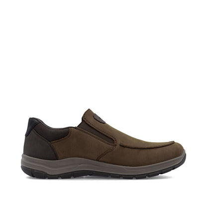 Rieker TEX 03651-25 Tabak Brown H Fit Slip On Shoes