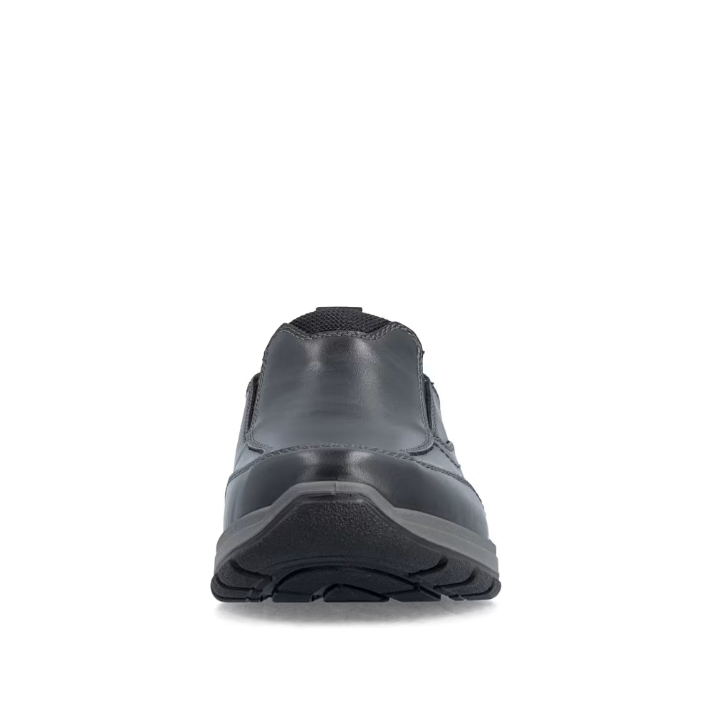 Rieker TEX 03658-00 Black H Fit Slip On Shoes