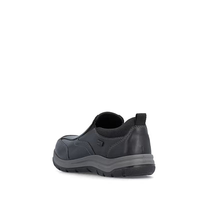 Rieker TEX 03658-00 Black H Fit Slip On Shoes