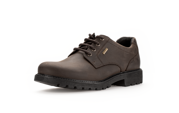 PUS Gabor 0401.50.03 Gore-Tex Crazy Horse Mocca Brown Lace Shoes