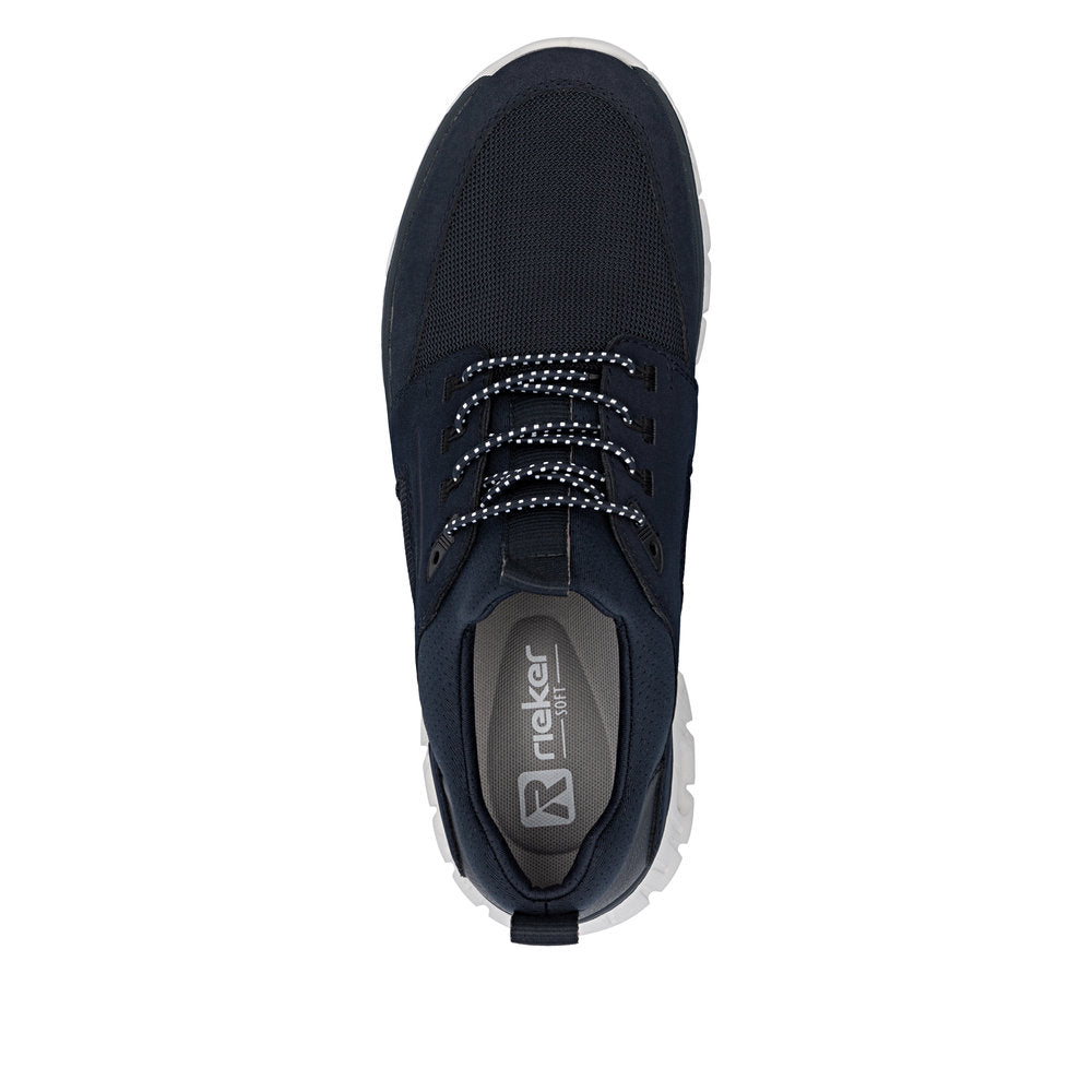 Rieker Soft 04352-14 Navy G Fit Slip On Sneakers