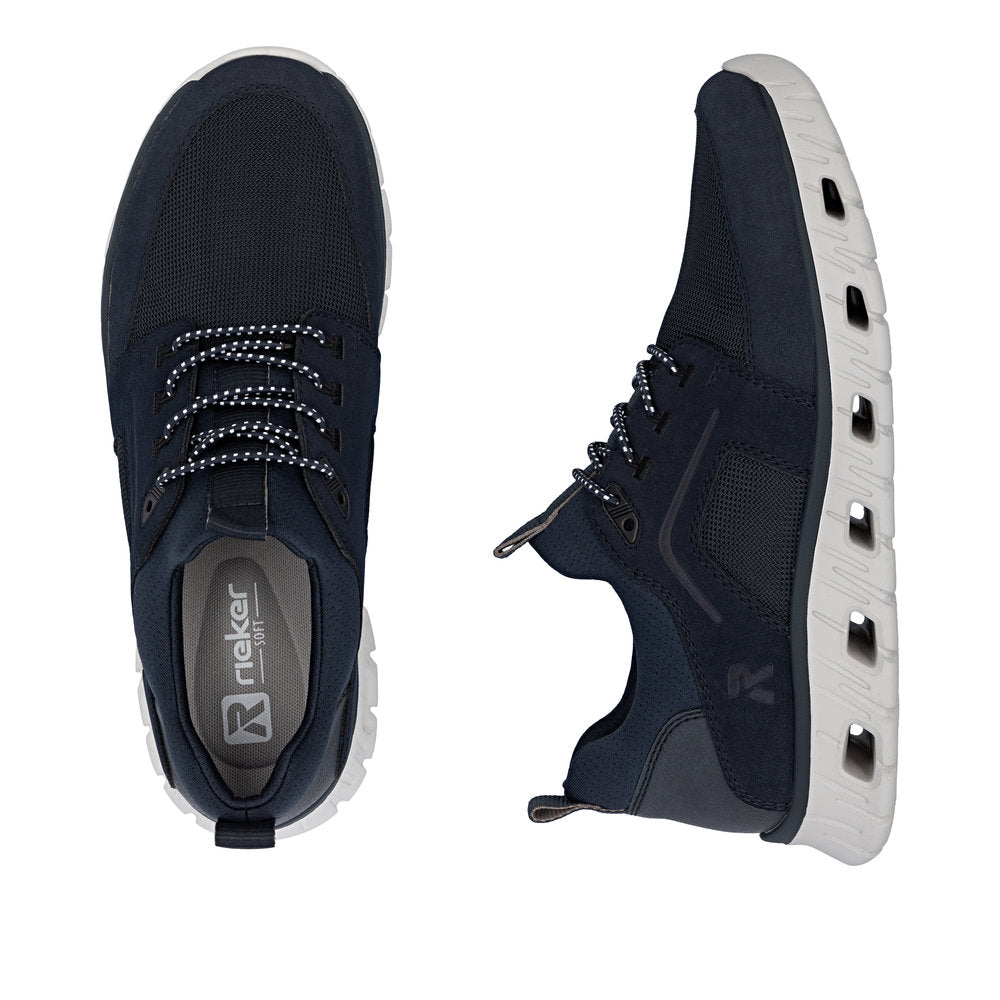 Rieker Soft 04352-14 Navy G Fit Slip On Sneakers