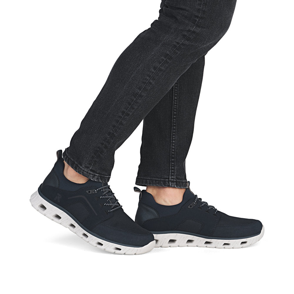 Rieker Soft 04352-14 Navy G Fit Slip On Sneakers