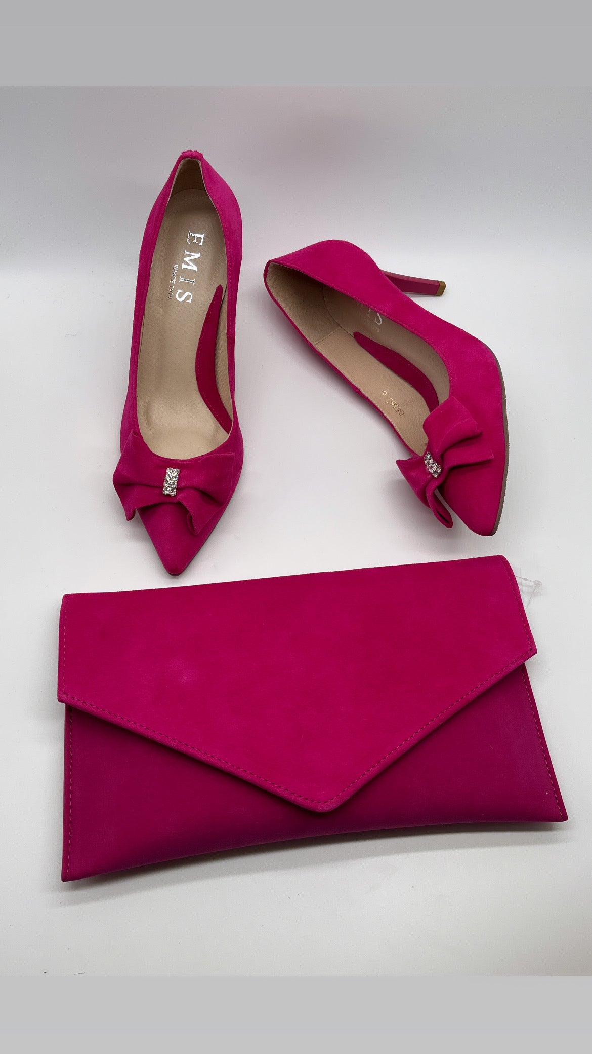 Emis T36 LS Fuchsia Formal Clutch Bag
