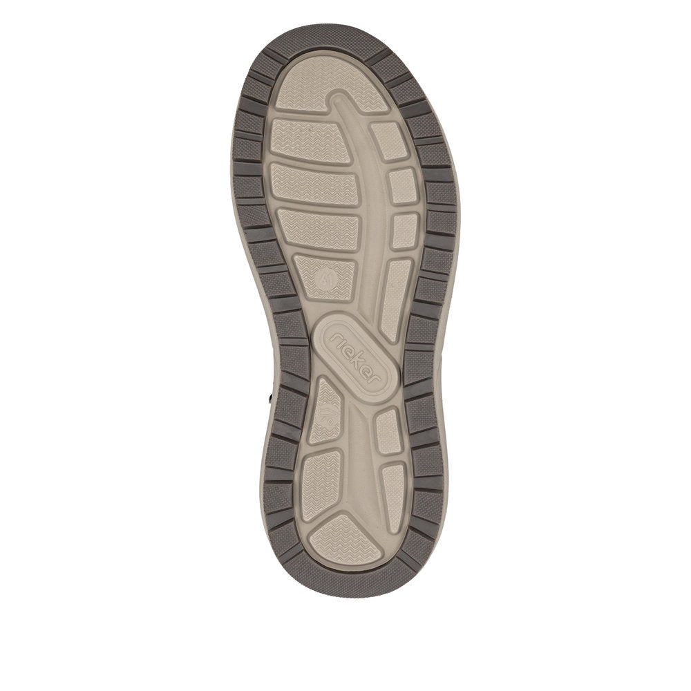 Rieker 06000-22 Brown & Black H Fit Lace Shoes