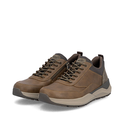 Rieker 06000-22 Brown & Black H Fit Lace Shoes