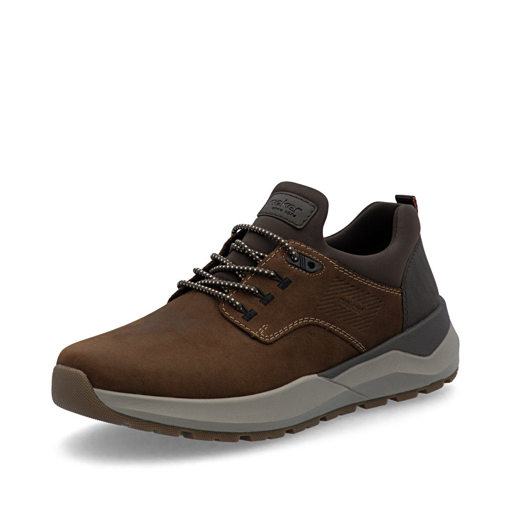 Rieker 06050-22 Brown H Fit Slip On Shoes