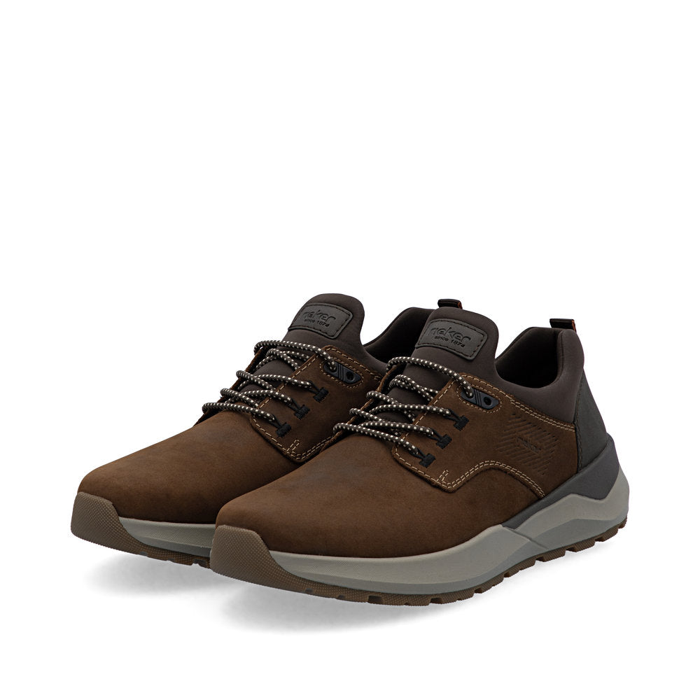 Rieker 06050-22 Brown H Fit Slip On Shoes