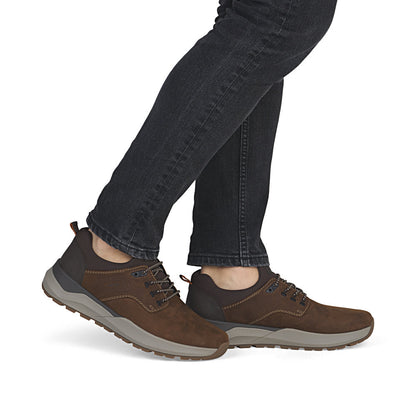 Rieker 06050-22 Brown H Fit Slip On Shoes