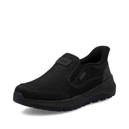 Rieker TEX 06052-00 Black H Fit Slip On Shoes