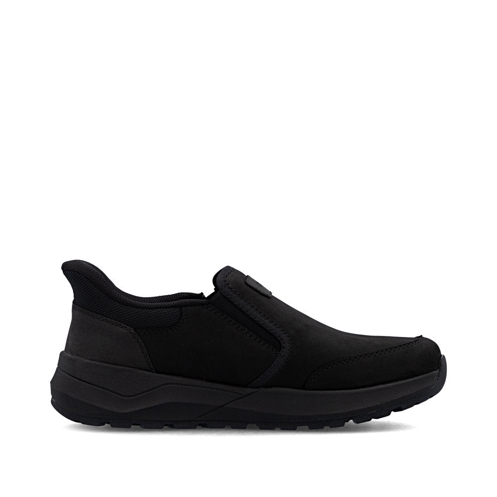 Rieker TEX 06052-00 Black H Fit Slip On Shoes