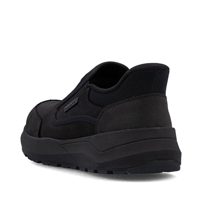 Rieker TEX 06052-00 Black H Fit Slip On Shoes