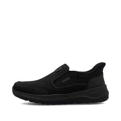 Rieker TEX 06052-00 Black H Fit Slip On Shoes
