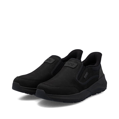 Rieker TEX 06052-00 Black H Fit Slip On Shoes