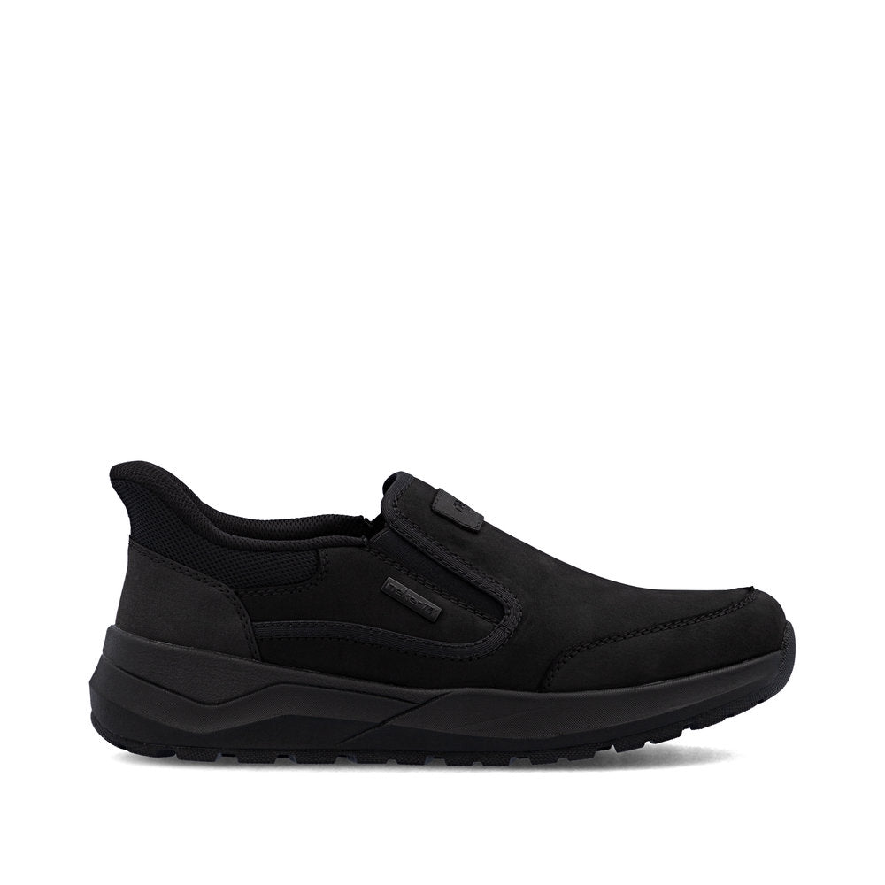 Rieker TEX 06052-00 Black H Fit Slip On Shoes