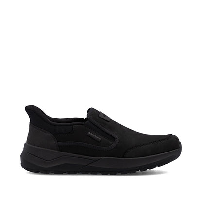 Rieker TEX 06052-00 Black H Fit Slip On Shoes