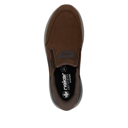Rieker TEX 06052-22 Brown H Fit Slip On Shoes