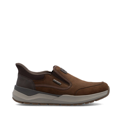 Rieker TEX 06052-22 Brown H Fit Slip On Shoes