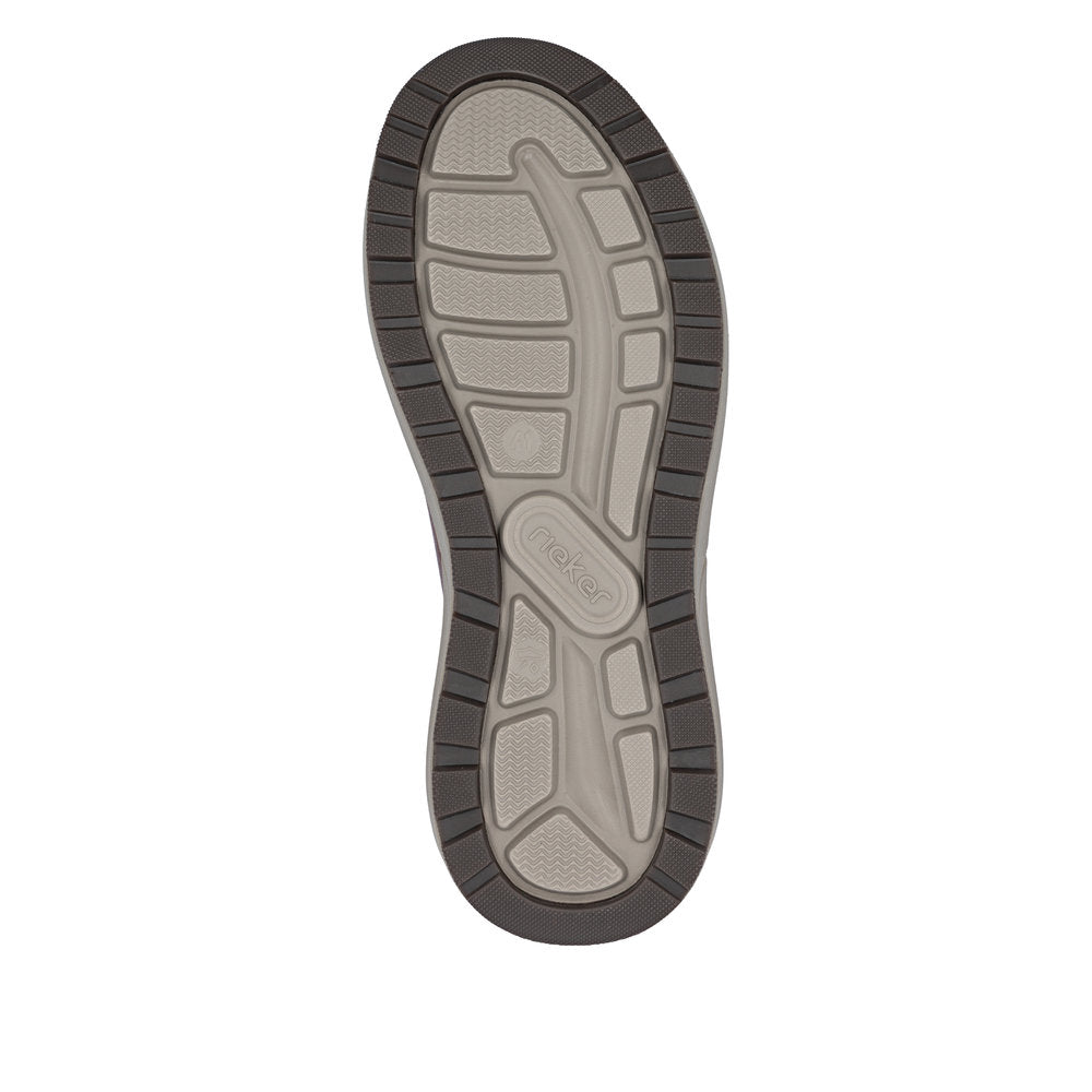 Rieker 06055-24 Brown Combi H Fit Slip On Shoes