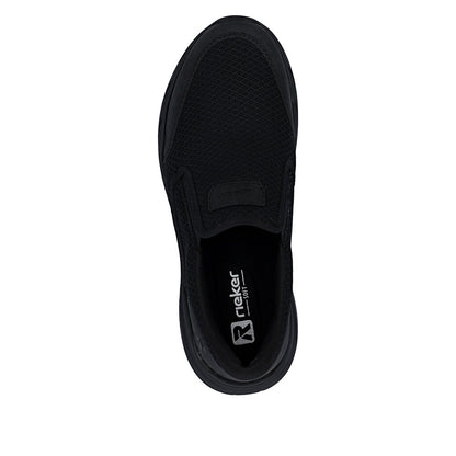 Rieker 06152-00 Black H Fit Slip On Shoes