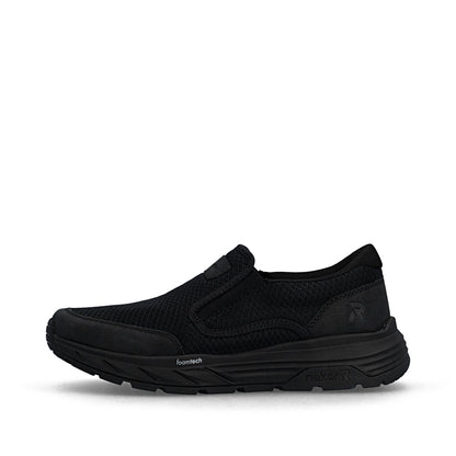 Rieker 06152-00 Black H Fit Slip On Shoes