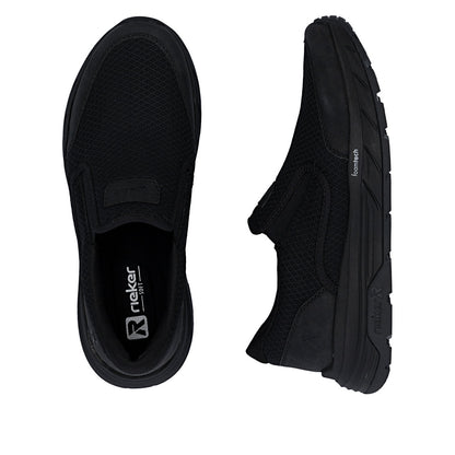 Rieker 06152-00 Black H Fit Slip On Shoes