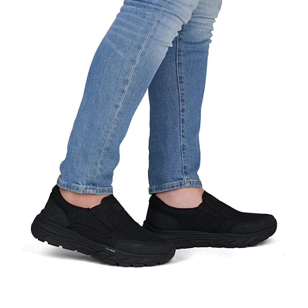 Rieker 06152-00 Black H Fit Slip On Shoes