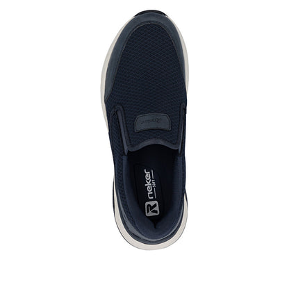 Rieker 06152-14 Navy H Fit Slip On Shoes
