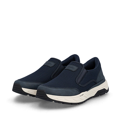 Rieker 06152-14 Navy H Fit Slip On Shoes