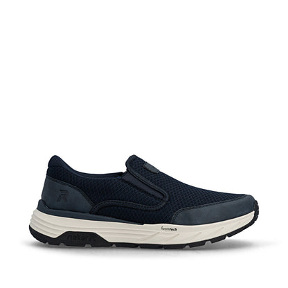 Rieker 06152-14 Navy H Fit Slip On Shoes