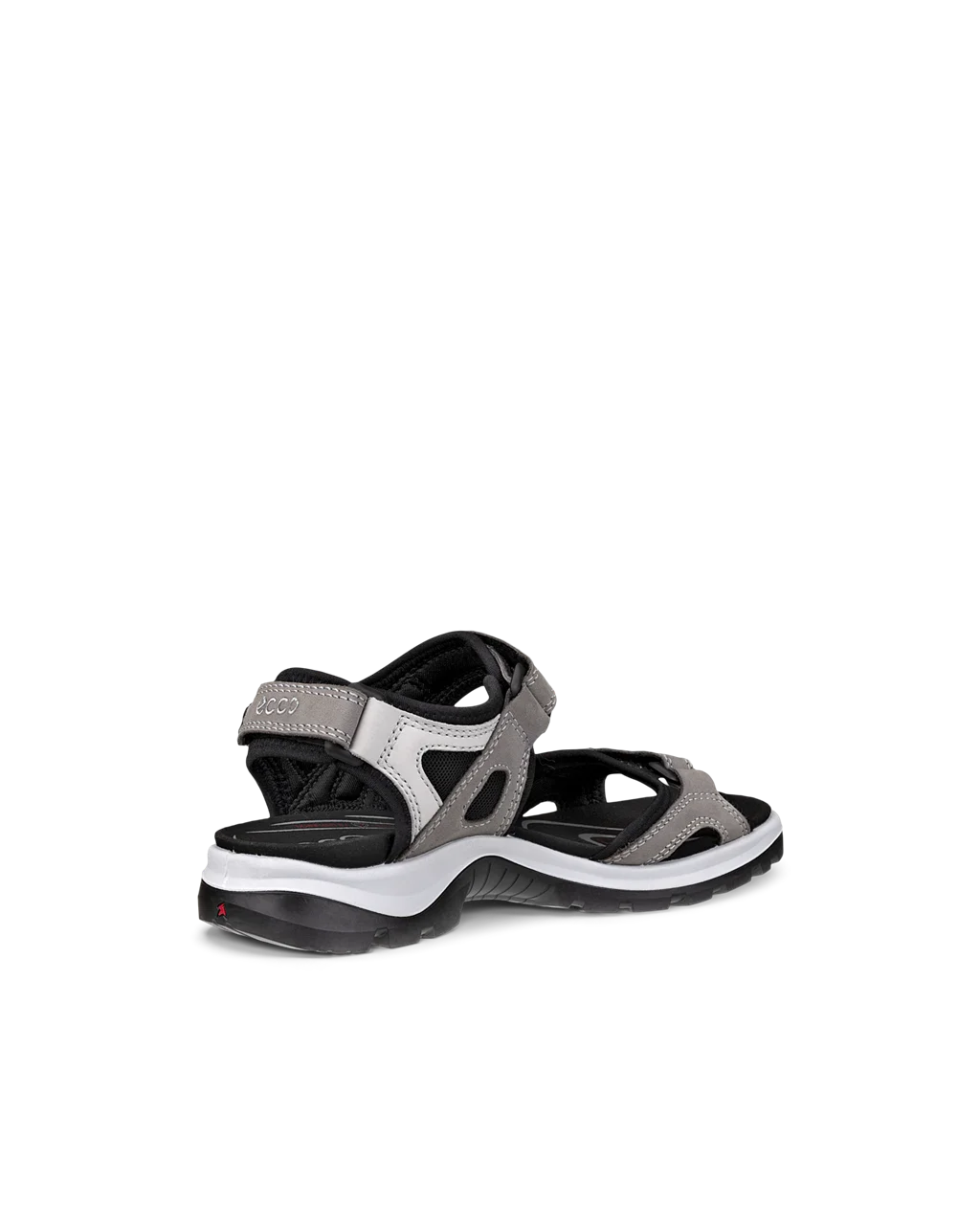 Ecco 069563 02244 Offroad Yucatan Titanium Grey Combi Velcro Sandals
