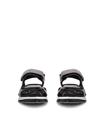 Ecco 069563 02244 Offroad Yucatan Titanium Grey Combi Velcro Sandals